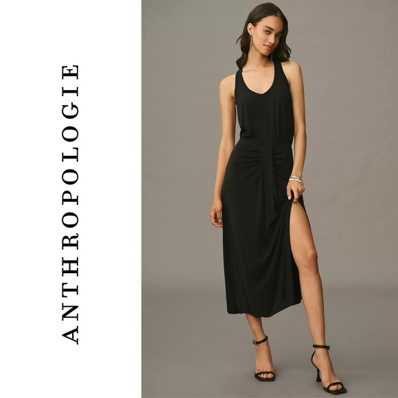 Anthropologie DOLAN Sleeveless Draped Maxi Dress - Picture 6 of 7